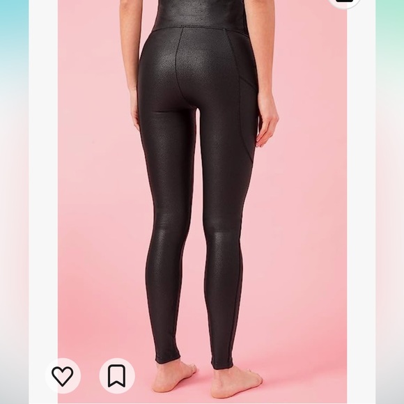 Tagoo Maternity Faux leather leggings - Picture 5 of 11